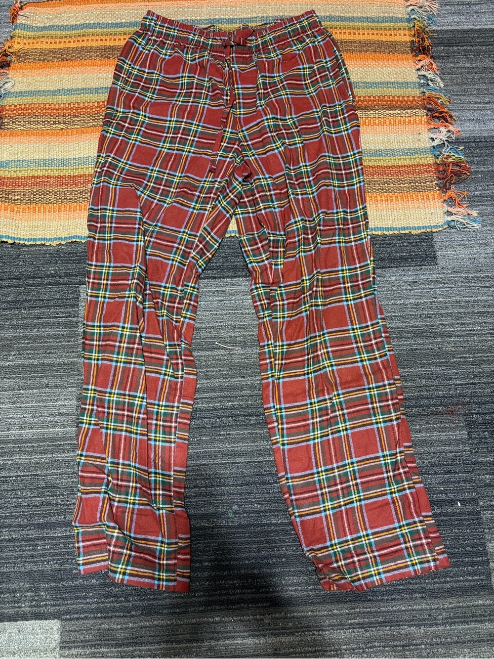 Red Plaid Lounge Pants